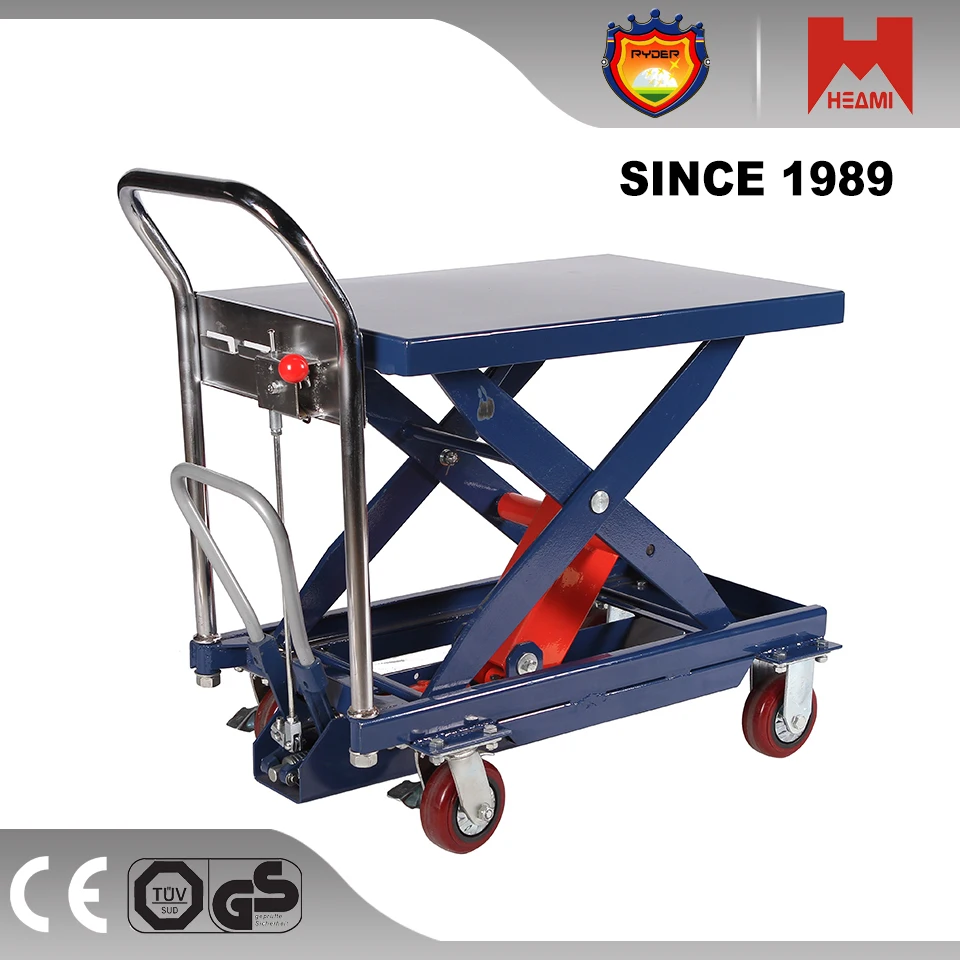 hydraulic 6 plate jack Fork Hand Hydraulic Pallet Scrollable Truck Trolley