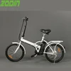 2018 new popular lightness carrier 20 inch 250W 36V 8.8Ah 6 speed gears brushless Iron city foldable electric bicycle