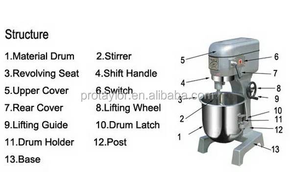 food mixer B 20(xjt)01