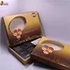 New Creative design fancy printing own logo paper snack packaging customized chocolate box with window
