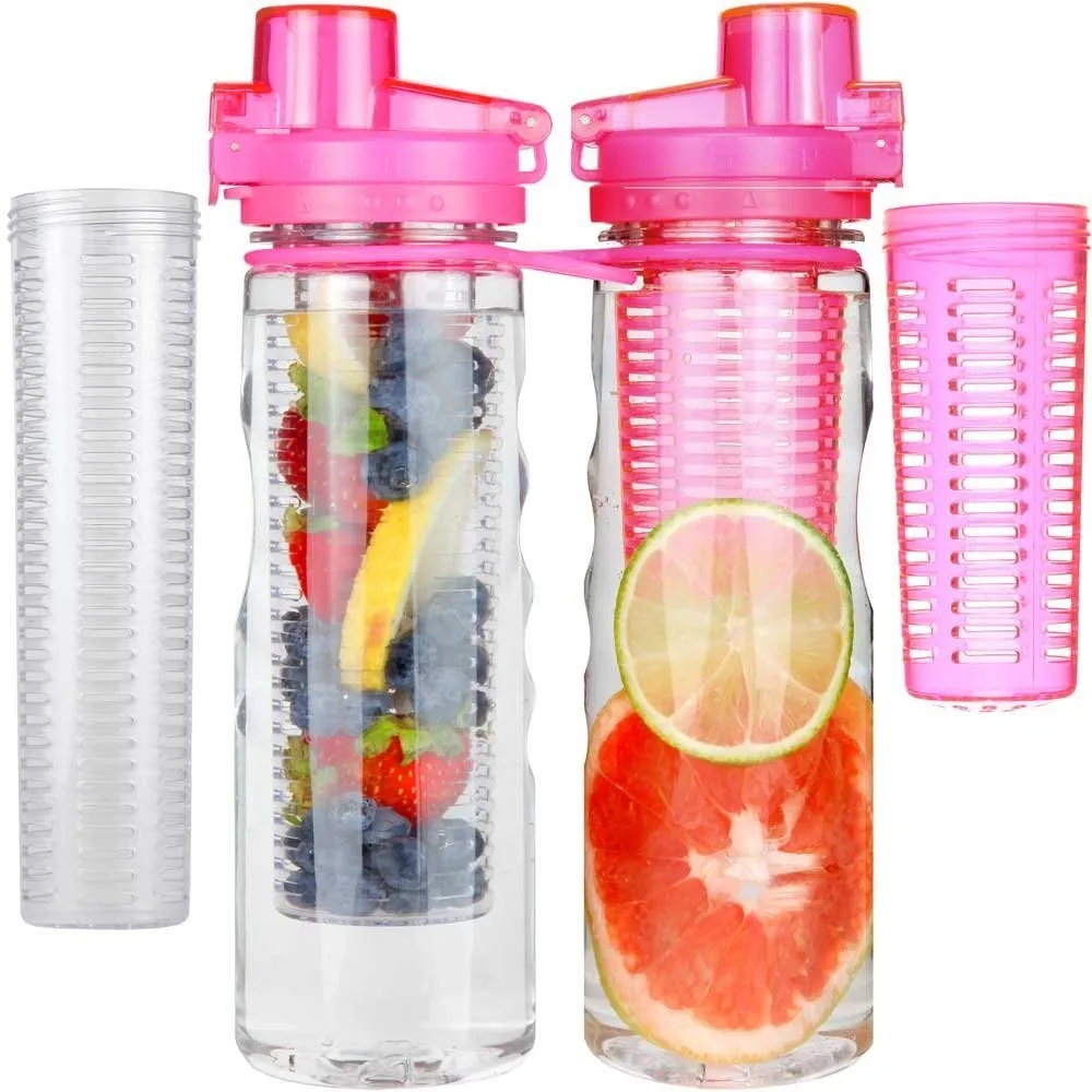 25oz Plastic Sport Wholesale Fruit Infuser Water Bottle 2016 - Buy ...