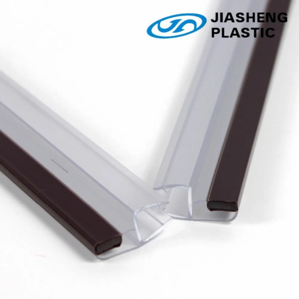 180 &135 Degree Waterproof Pvc Bathroom Shower Glass Door Seal