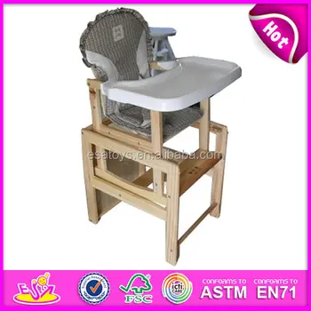 wooden toy high chair