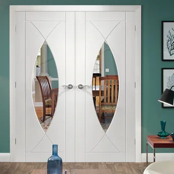 Double Swing Kitchen Room Gl Panel Door Leaf Wood Lock Product On Alibaba Double Swing Kitchen Room Gl Panel Door Leaf Wood Lock Product On Alibaba