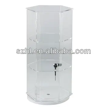 Clear Lockable Acrylic Display Case Tall Clear Lockable Acrylic Display Case Tall