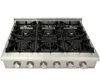 Update blue lighting 36" cooktop imported burner range top