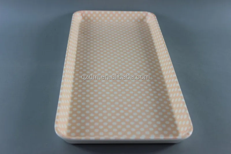 Melamine Rectangle Tray ,Homeware Tea tray 35X16.5CM