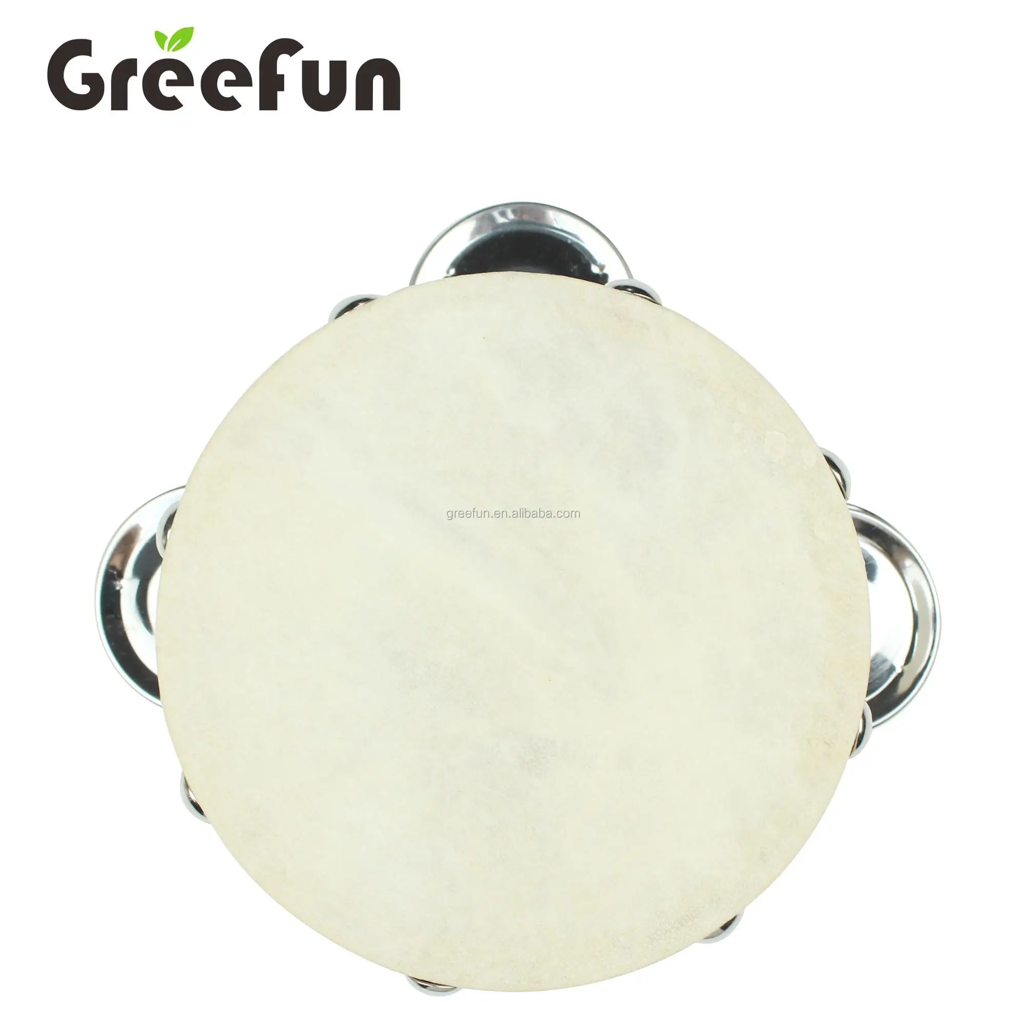 Custom Logo Printed Tambourine Drum Kit Professional Tambourine