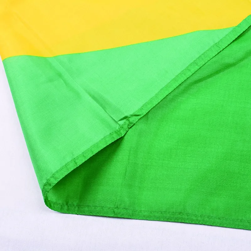 Polyester fabric custom size national Jamaican flag manufacture