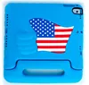Luxury custom colorful for ipad pro 9.7 inch stand case,for ipad pro grip handle kid case cover with USA flag