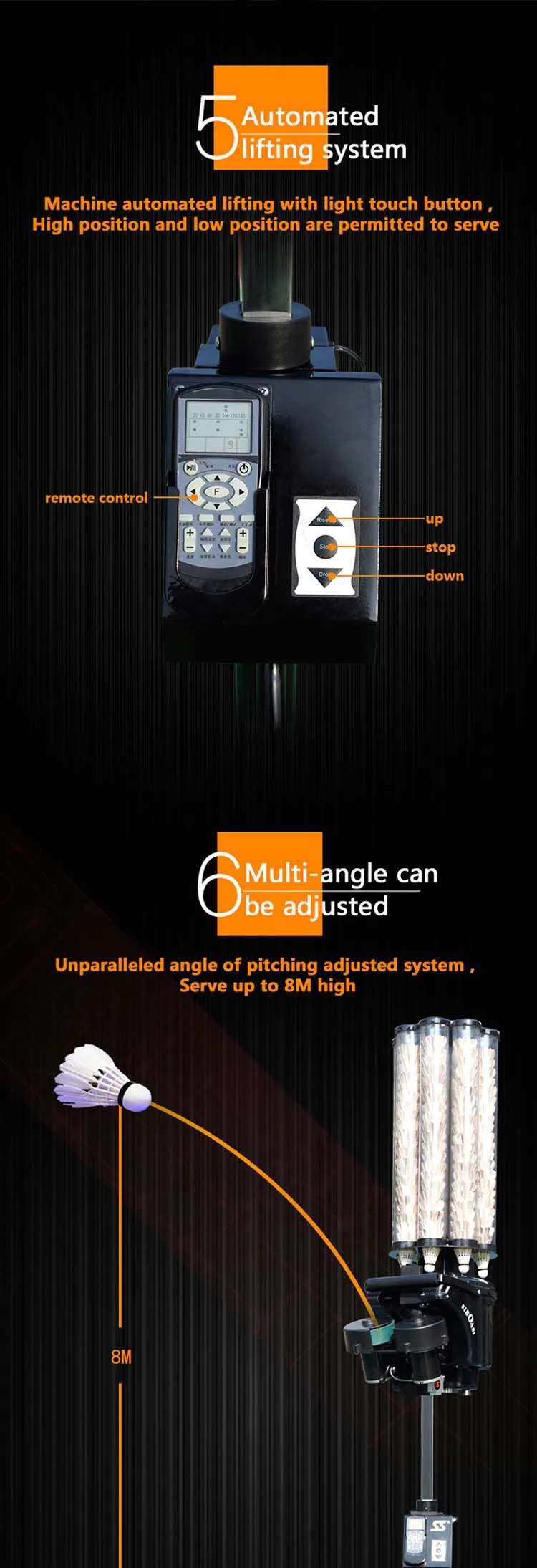 badminton shooting machine