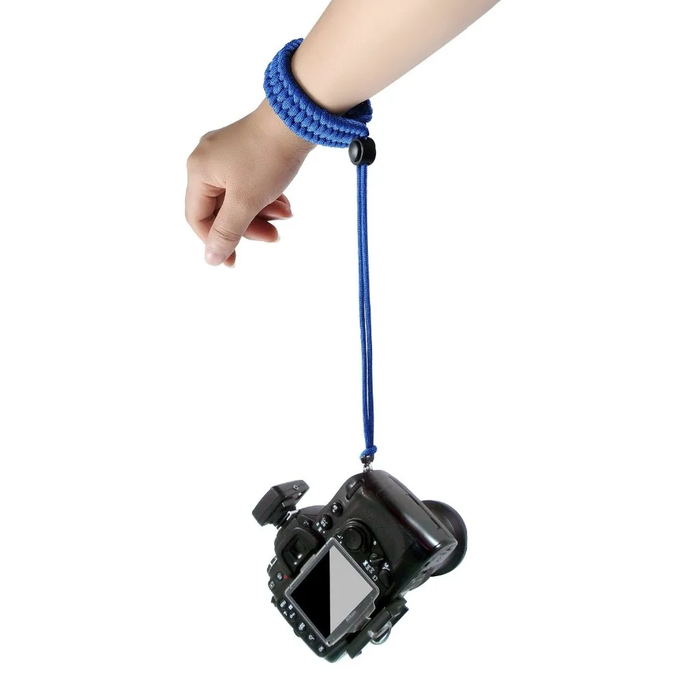 Blue Wholesale Camera Hand Strap Paracord For Outdoor Hot Selling.jpg