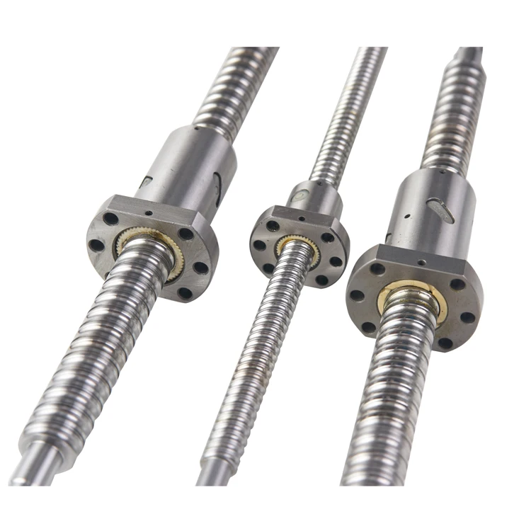 Hiwin Rolled Ball Screw 1204 1605 2010 3204 With High Precision For Cnc