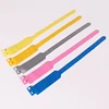 Manufacture custom plastic snap vinyl medical printed name wristbands