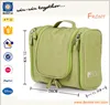 Custom luxury 600D PU eco beauty make up cosmetic bag