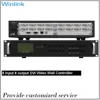 TFT LCD 8x8 video wall processor with HDMI DVI DP for 46 inch super narrow bezel advertising display screen