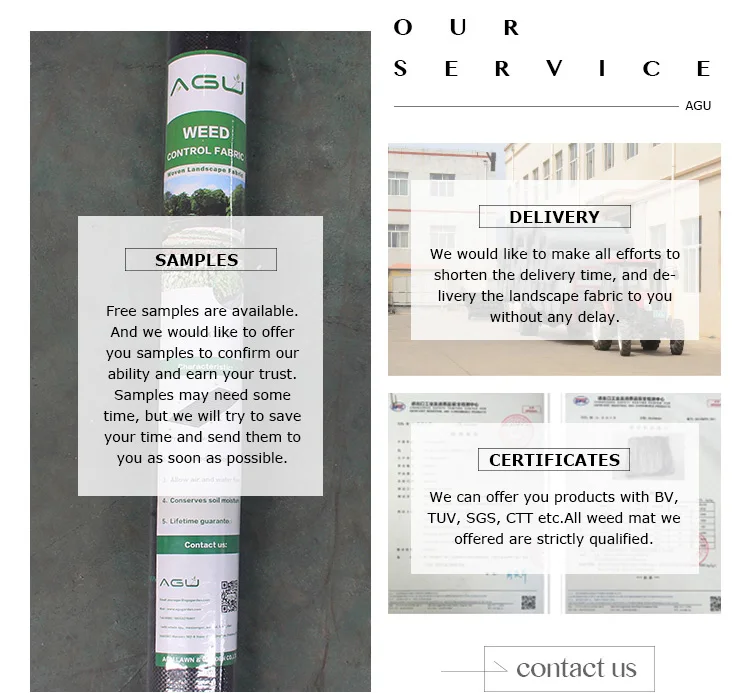 90gsm black PP woven plastic weed mat for agriculture ground cover products