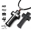 HD 1080P Mini DVR Video Recorder Cross Necklace Covert Hidden Camcorder Body Camera