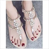 beautiful flat fashionable fancy ladies shoes wholesale sandal for woman