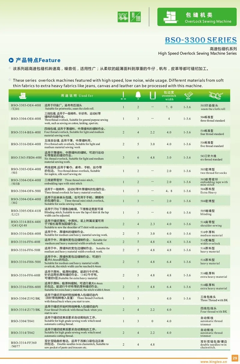 Super high-speed overlock sewing machine
