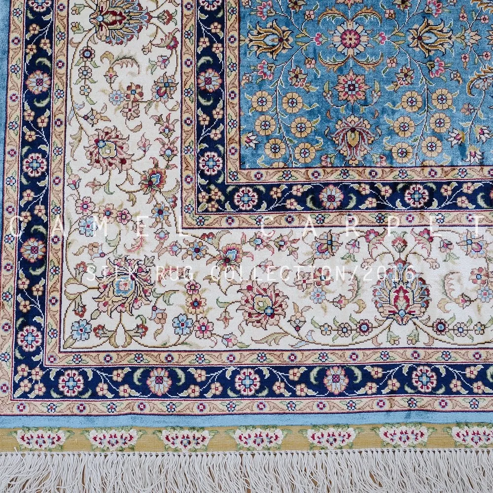 Rug Hereke Eslimi Pattern Hand Knotted Silk Rugs And Carpets Made In