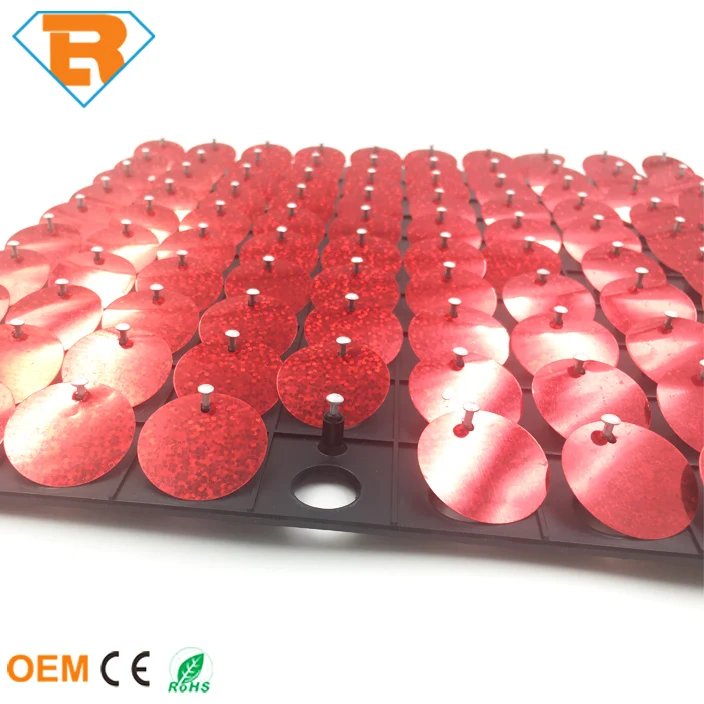 Sequin Shining Red 02