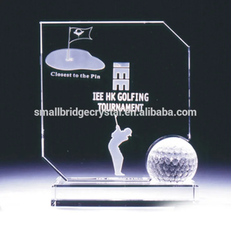 product k9 crystal glass golf crystal trophy blank crystal cubes for engraving business sports gifts-21