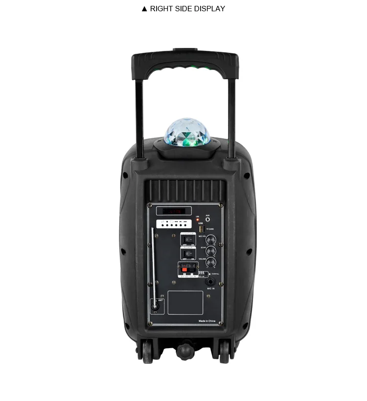 temeisheng(feiyang) chinese karaoke 8 inch professional speaker box loudspeaker enclosure active pa speaker system - ANKUX.COM