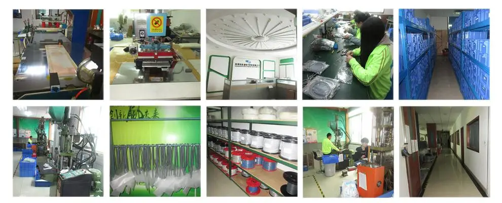 Mennen One Piece 5-Lead ECG cable with AHA Snap lead wires