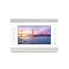 Fashional 4 wired color video door phone with door release support watch movies and listen to music