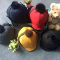 High quality 2015 new winter fashion cute baby girl cotton hat for Christmas
