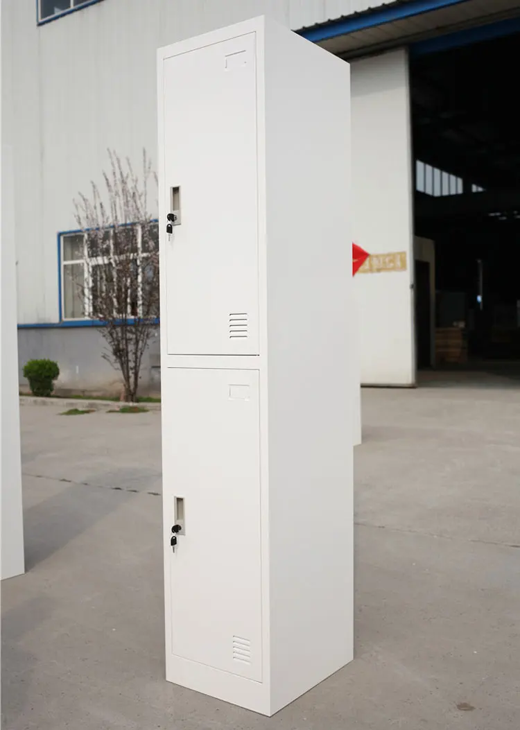 Disassembled Structure Single Column Two Door Kids Mini Locker or Employee Metal Locker