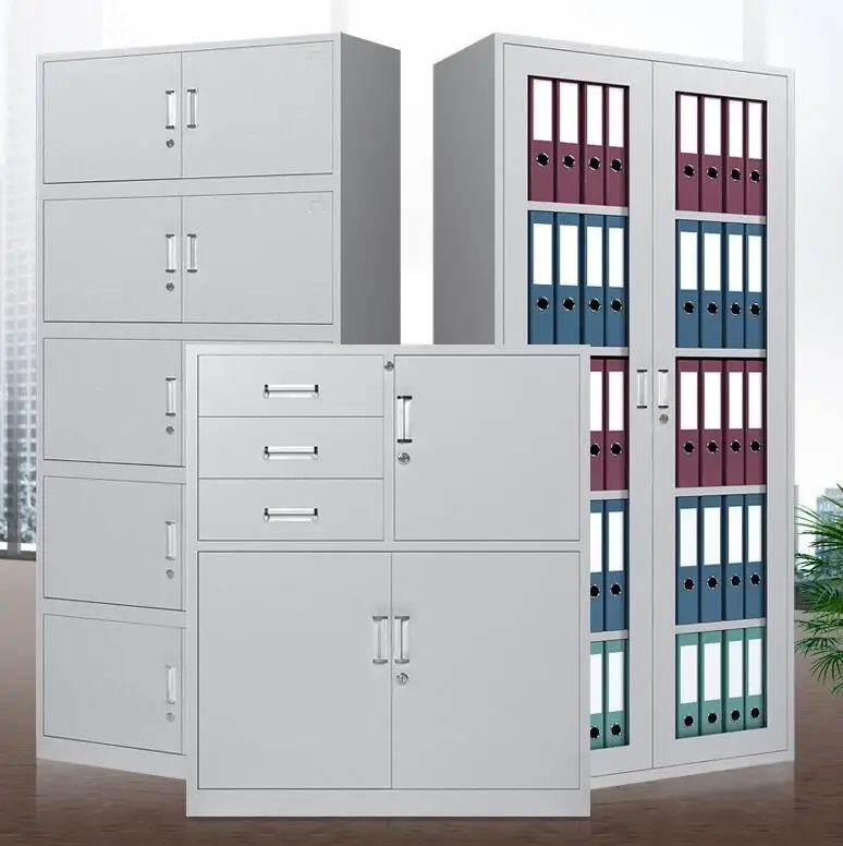 Storage Steel Swing Door Filing Cabinet Factory Direct 2 Door Steel File Cabinet