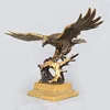 Decorative bronze metal casting statue sculpture of eagles