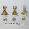 Easter Best Selling Products Easter Decoration Bunny Wall Hangings For Home Decor
