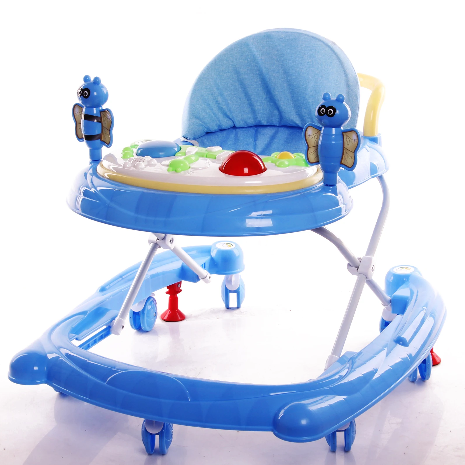 China Factory Rubber Wheels Baby Walker/ Inflatable Baby Walker