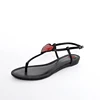 2018 new design global hot sale flat thong girls sandal
