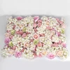 Hot selling mix color rose flower wall backdrop artificial wedding flower wall