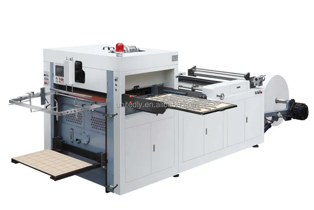 Full Automatic Roll Paper Creasing And Die Cutting Machine For Cutting