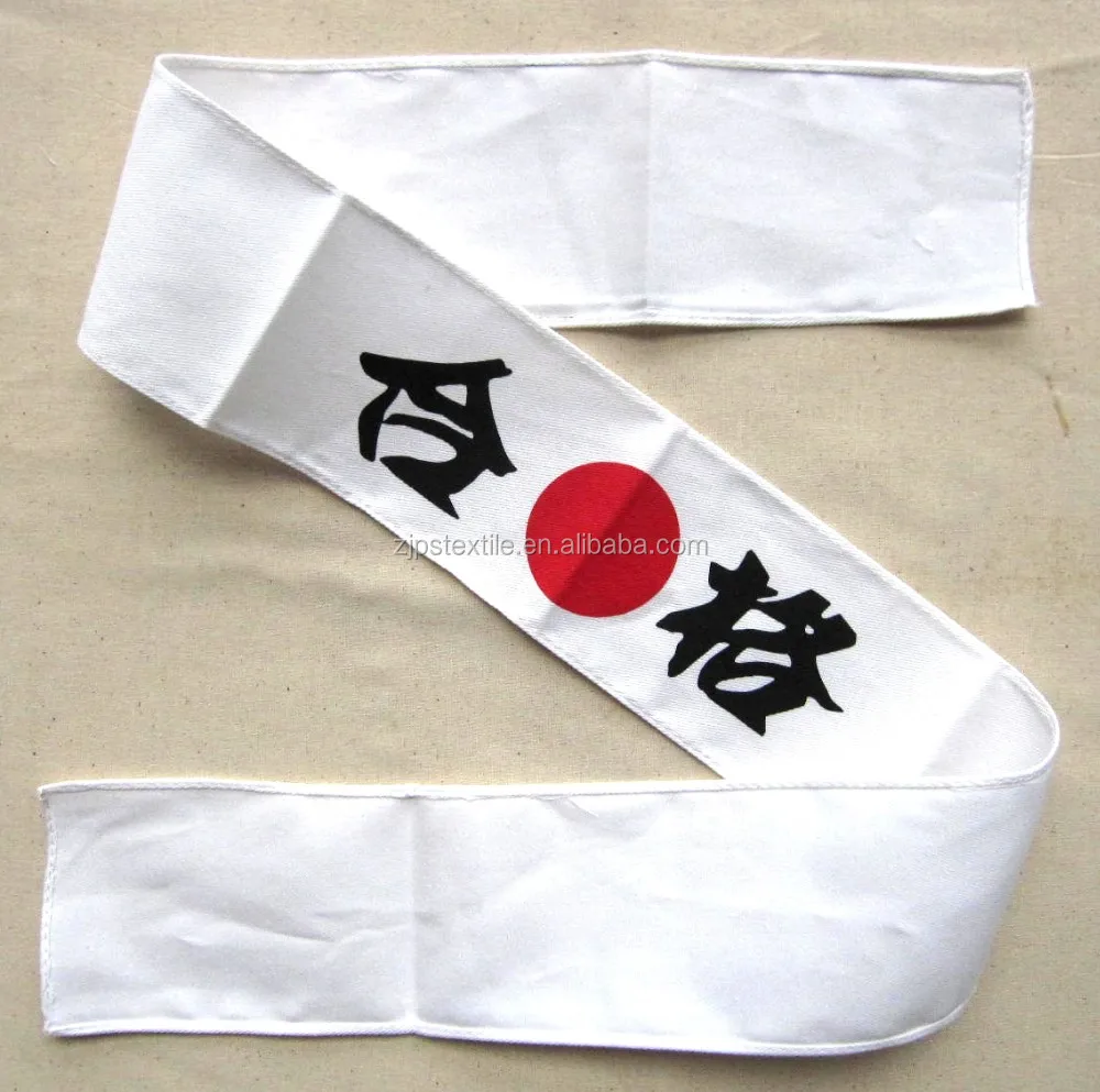 100% Cotton Japanese Traditional Headband With Your Own Logo - Buy ...