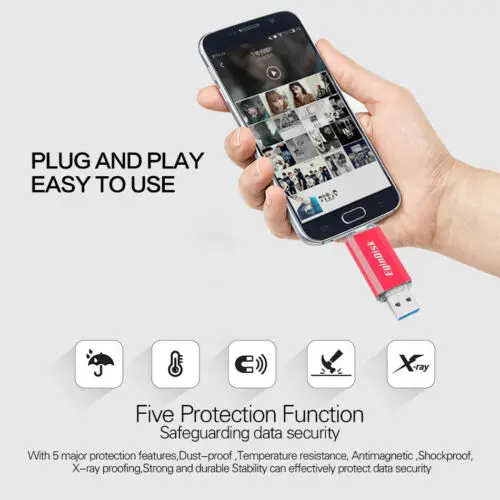 Otg Usb Flash Drive For Android Smartphone 64gb 32gb 16gb 8gb Micro Usb Stick - ANKUX.COM