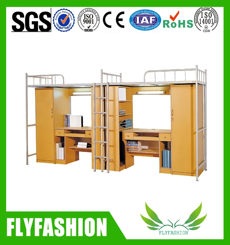 Modern Wood School Dormitory Bed Bunk Bed For Sale1.jpg