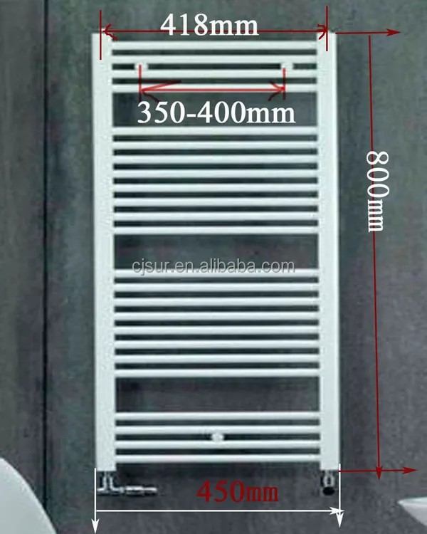 size towel rails
