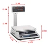 RS232 USB connection electronic weighing scale with computer interface