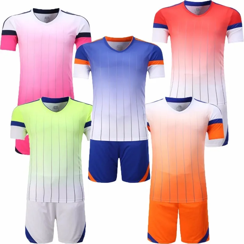 2017 Lastest Design Cheap Price Soccer Jersey Kits Top Quality Football