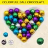 Happy Chocolate stone Candy sugar coated RAINBOW PEANUT CHOCO