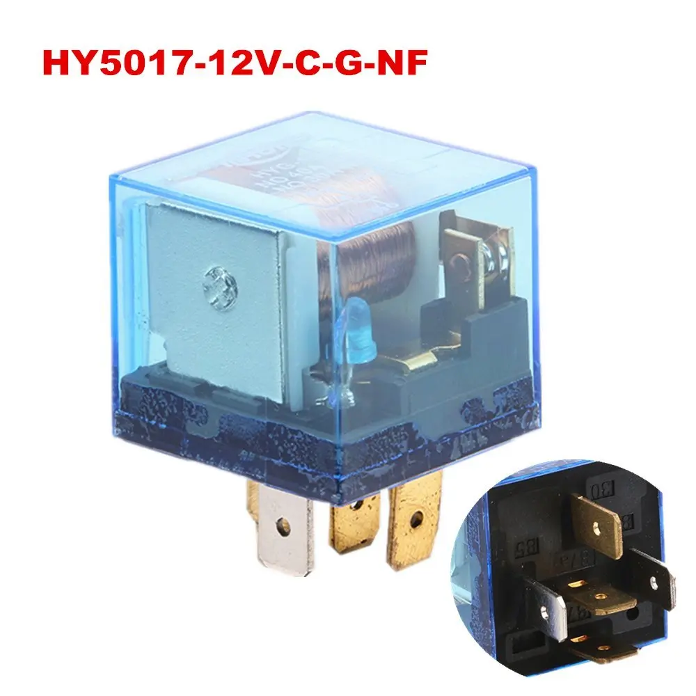 JD2914 1NC+1NO SPDT 5 Pins Automotive Truck Car Relay DC 24V 40A with SOCKET