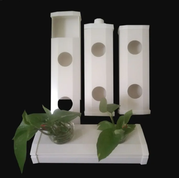 Factory Price Agriculture Greenhouse Hydroponics 4 Inch Square Pvc Pipe