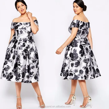 plus size print dresses