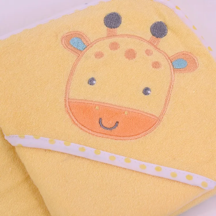 6pack Organic Bamboo Baby Washcloths And Hooded Baby Bath Towel Buy